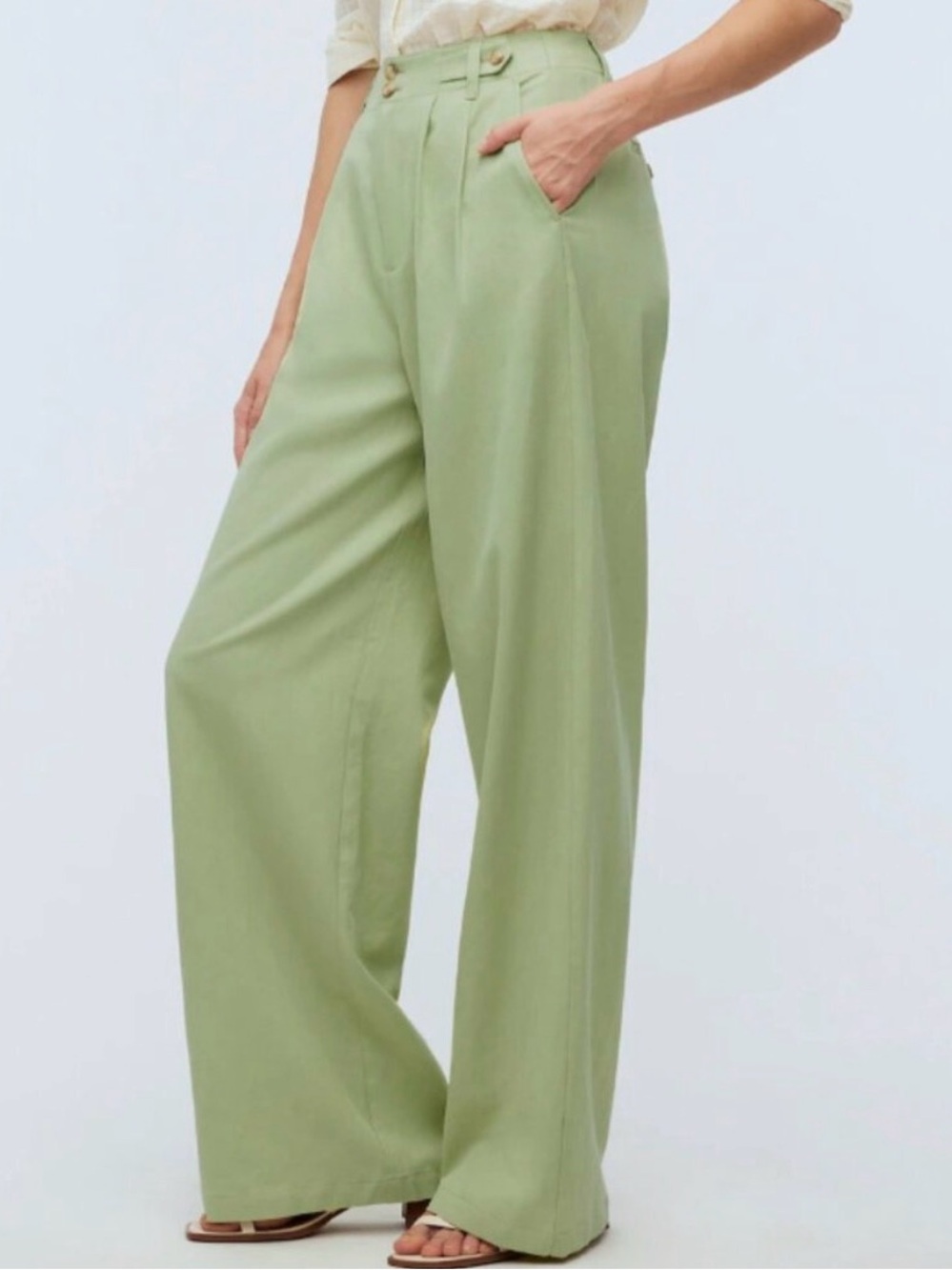 Madewell Wide Leg Trousers